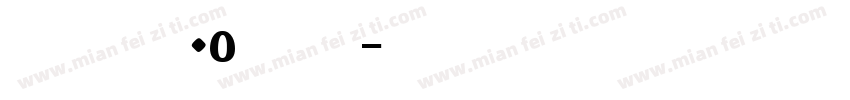 BunueloCleanW05 SemiBold字体转换